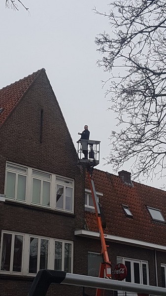  stormschade dak Westzaan